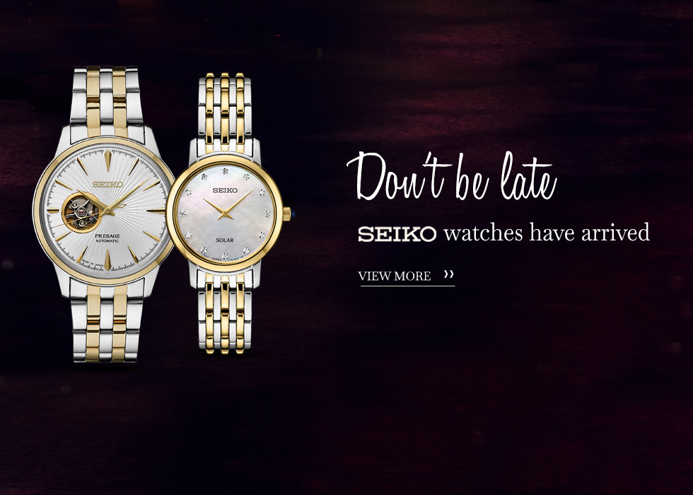 Buy Seiko Watches At Chapman Jewelry